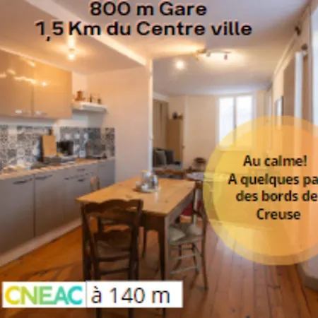 Fisherman'S House Cozy Duplex Argenton Sur Creuse Exterior photo